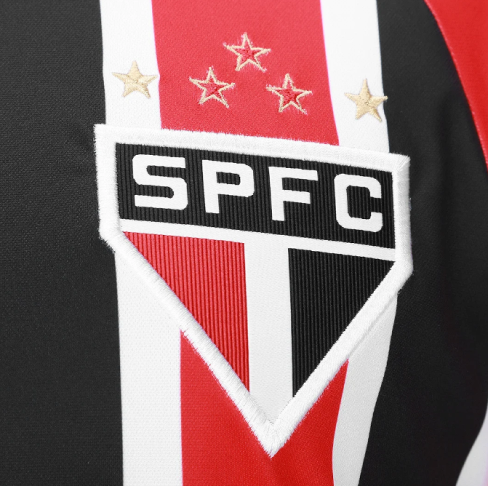 Camisa São Paulo II 25/26 Torcedor - Vermelho+Branco - #3