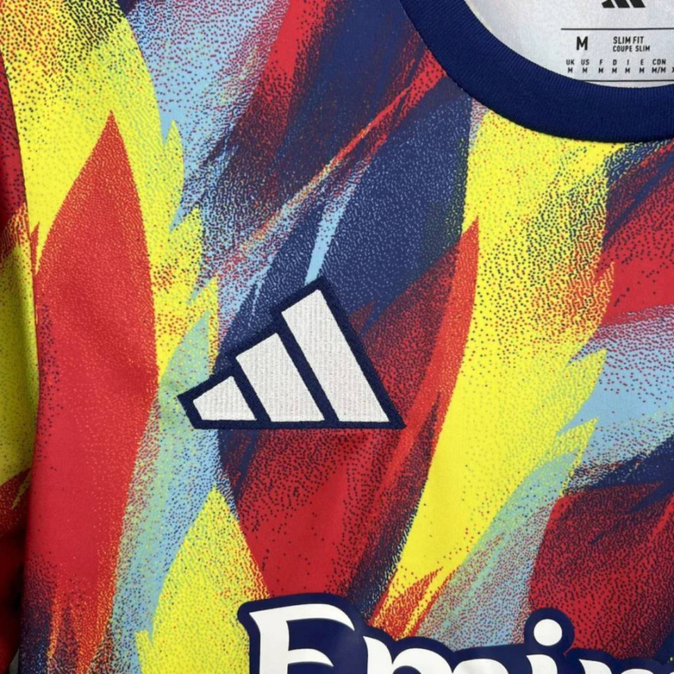 Camisa Arsenal Pré-Jogo 25/26 Torcedor - Vermelha - #3