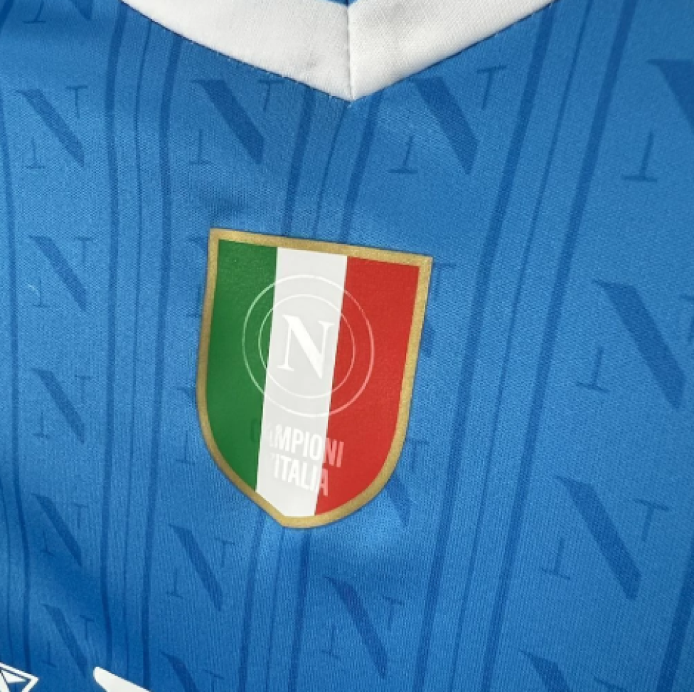 Camisa Napoli 25/26 Torcedor - Azul - #3