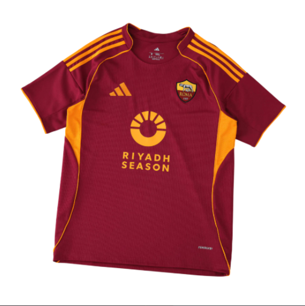 Camisa Roma 2025/26 Torcedor - Vermelha