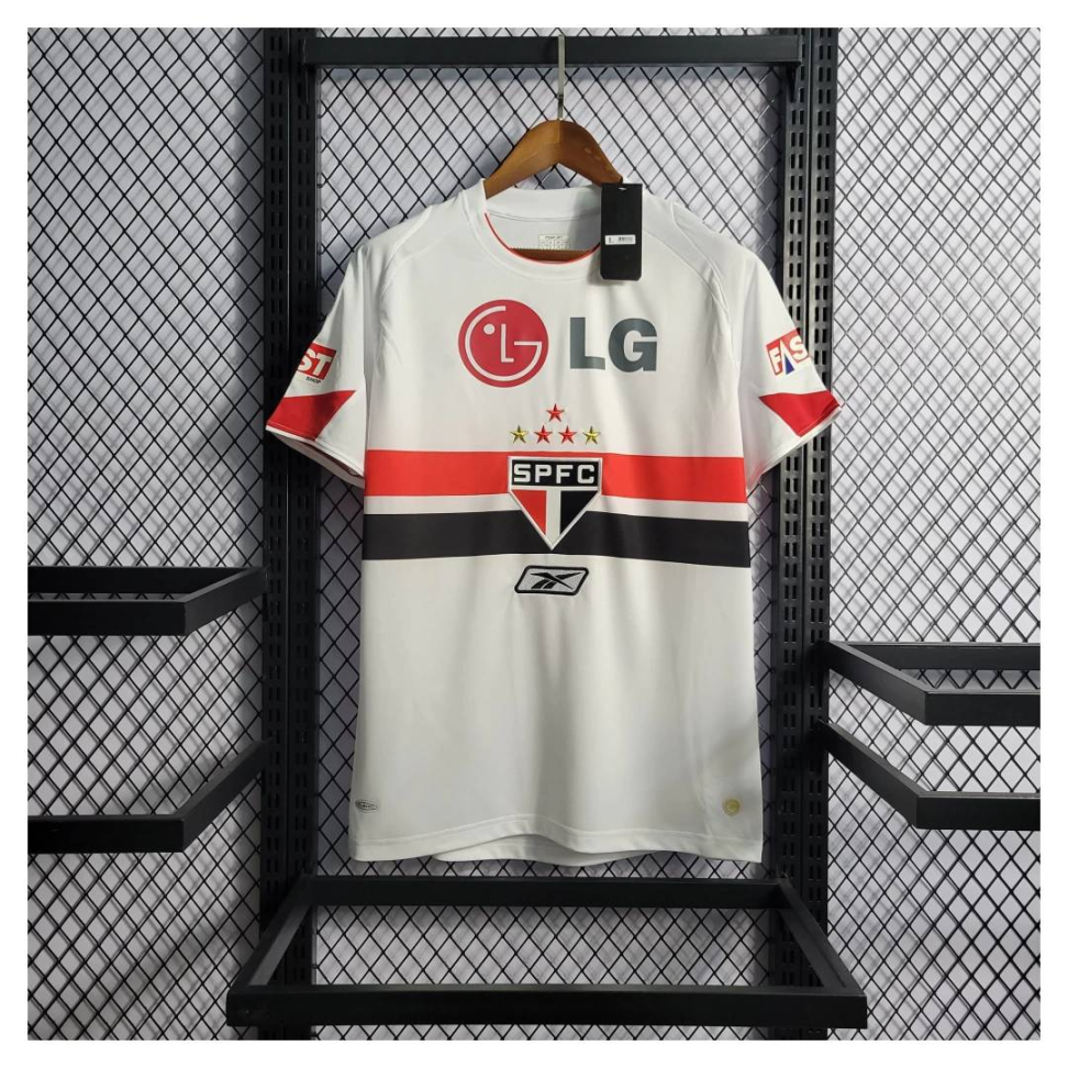 Camisa Retrô São Paulo LG 2006 - Branca