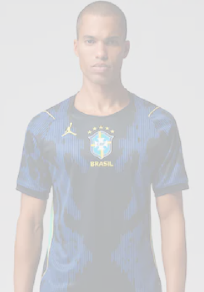 Camisa Brasil Jordan II 2026/27 Torcedor Pro Masculina