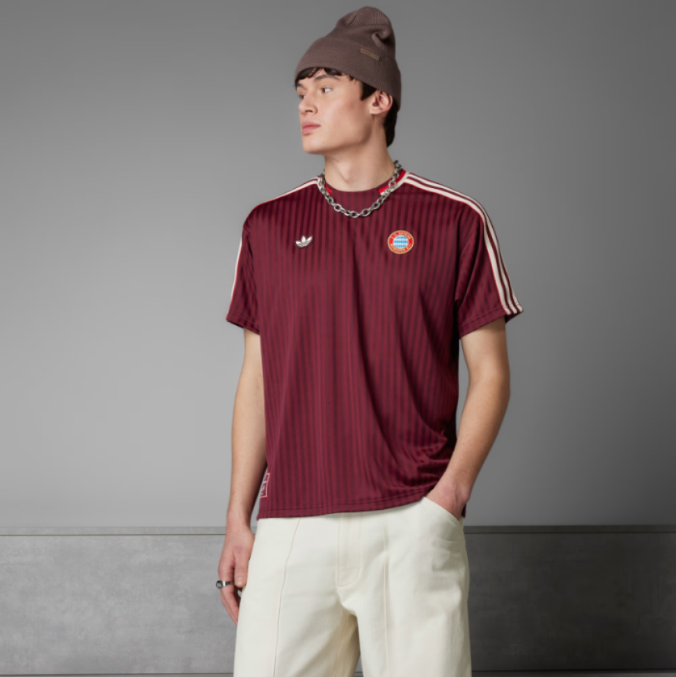 Camisa Retrô Terrace FC Bayern - Vinho
