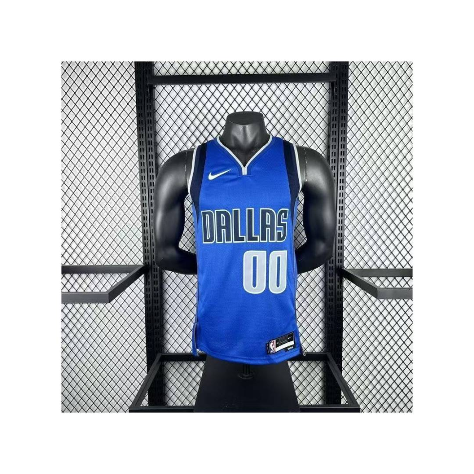 Camisa NBA Dallas Mavericks 00 II - Azul
