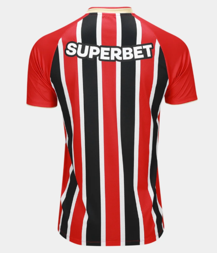 Camisa São Paulo II 25/26 Torcedor - Vermelho+Branco