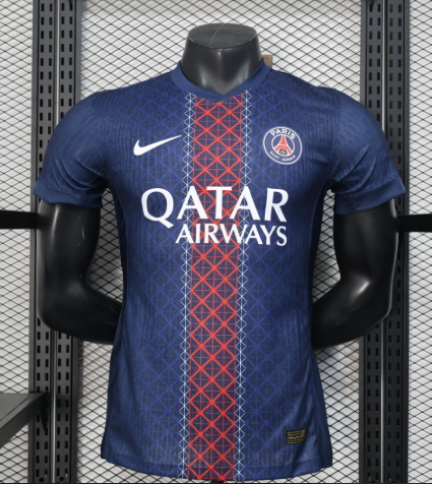 Camisa Nike PSG 25/26 Jogador - Azul - #6