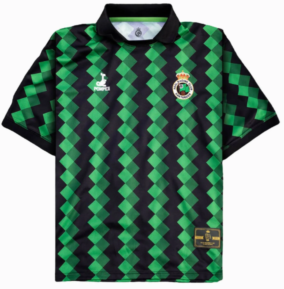 Camisa Racing Santander 24/25 Hummel Torcedor - Verde