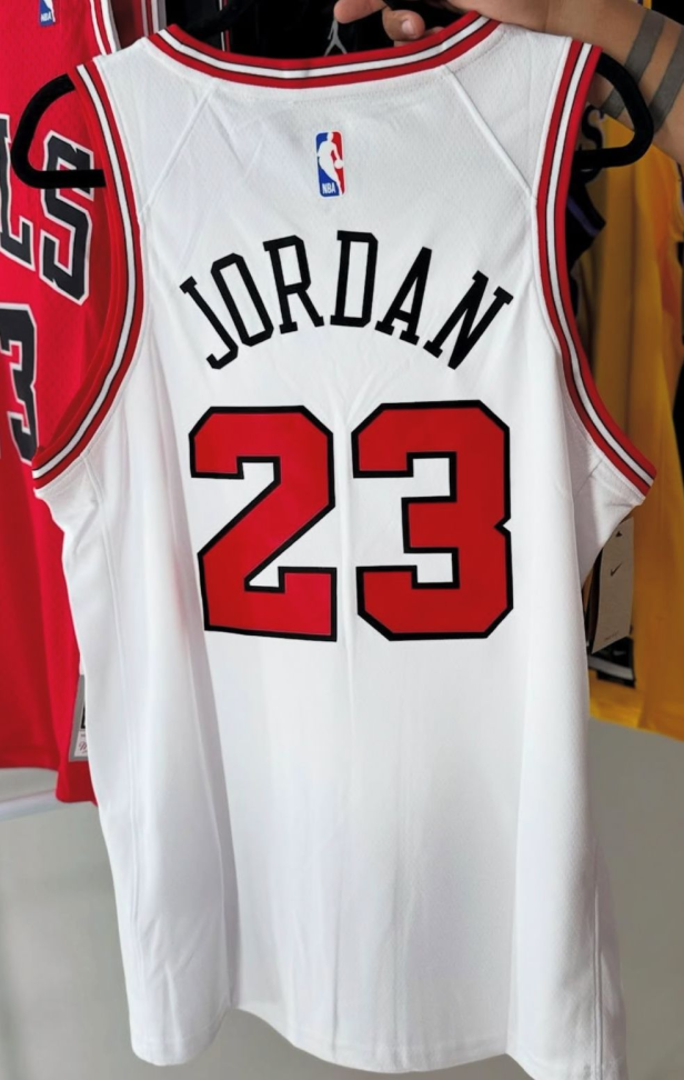 Regata Chicago Bulls Jordan Masculina - Branca