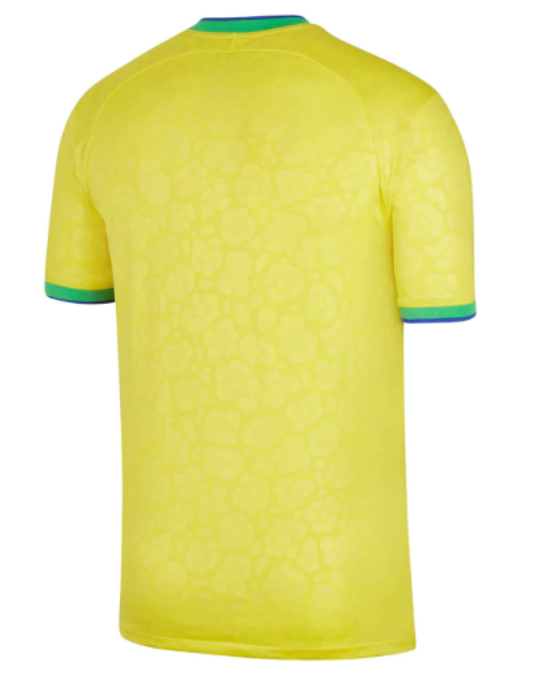 Camisa Brasil Nike 22/23 Copa do Mundo Masculina Torcedor Amarela