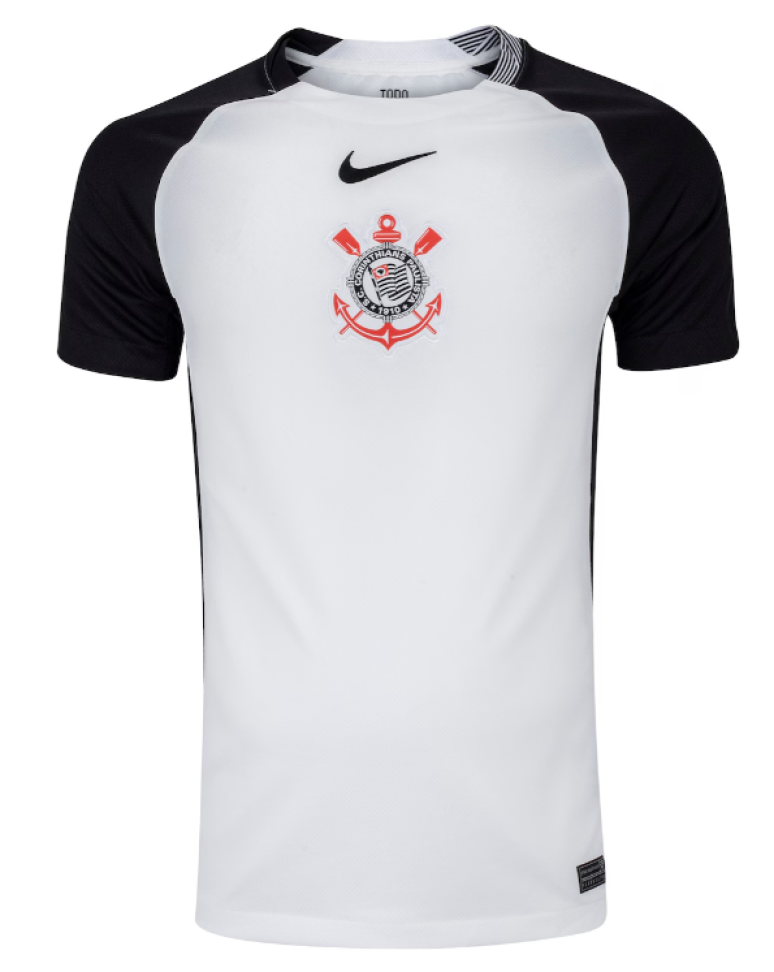 Camisa do Corinthians I 25 Nike Masculina Torcedor