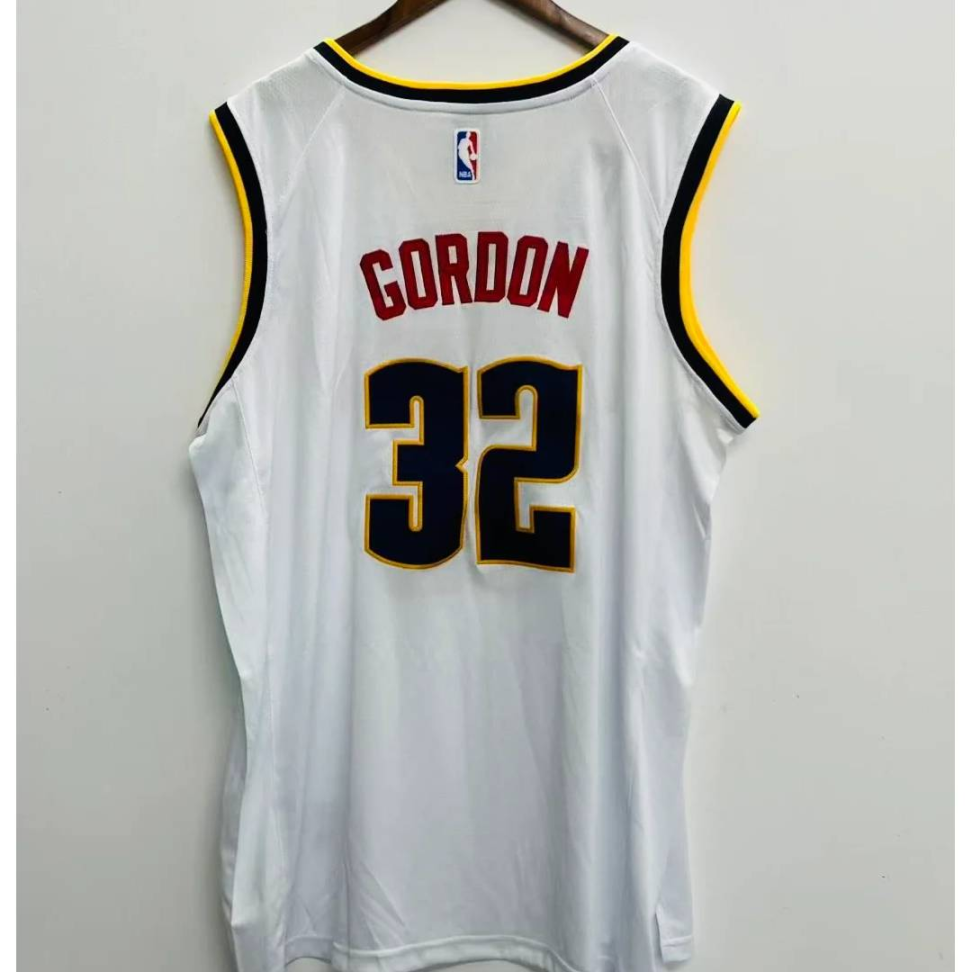 Camisa NBA Denver Nuggets 32 Gordon - Branca