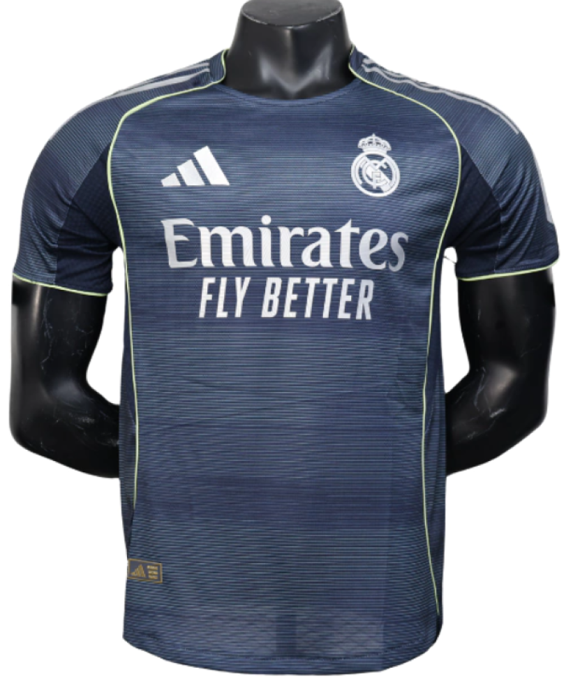 Camisa Real Madrid II 25/26 Jogador - Azul Marinho