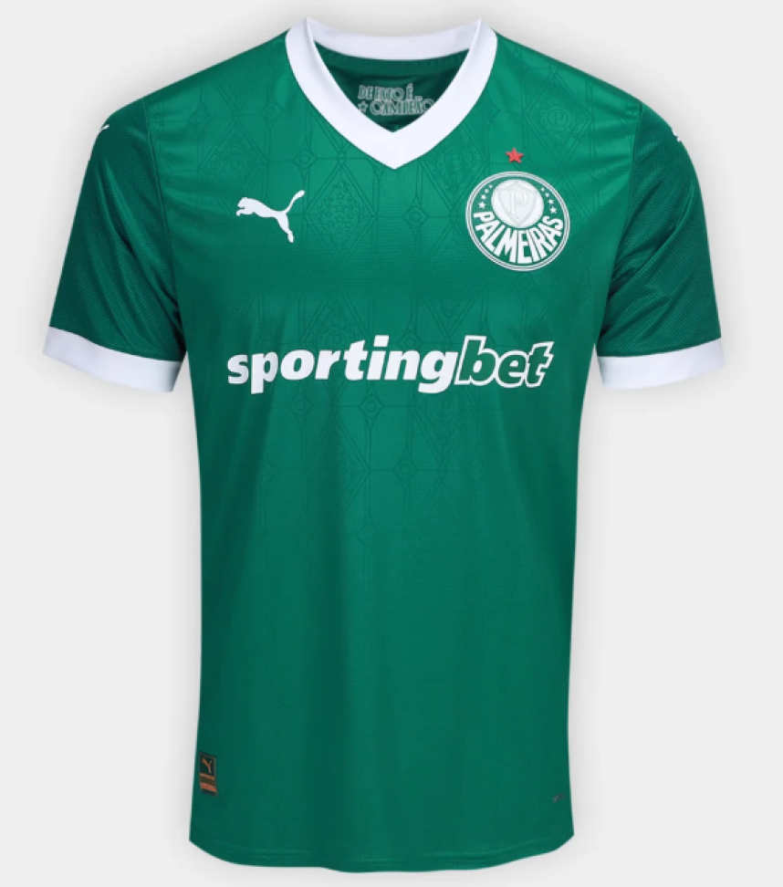 Camisa Palmeiras I 25/26 Jogador - Verde
