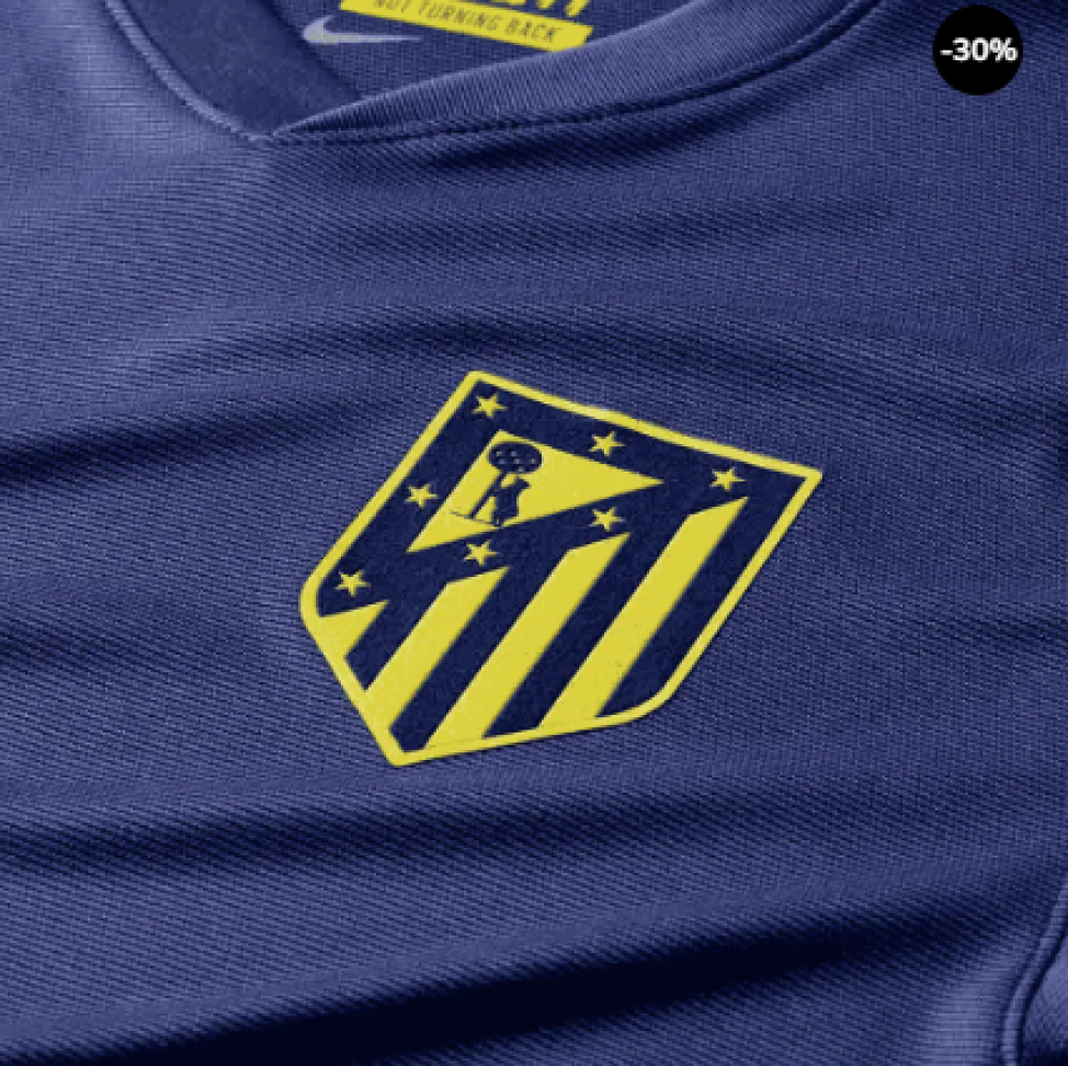 Camisa Atletico de Madrid II 25/26 Torcedor - Azul - #3