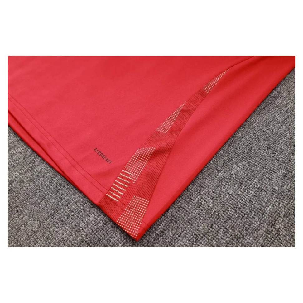 Conjunto Treino  Agasalho Espanha 24/25 - Azul e Vermelho - #4