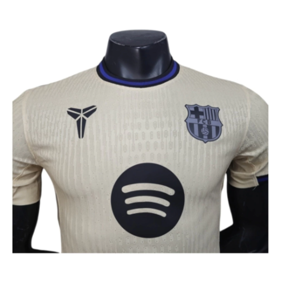 Camisa Barcelona II 25/26 Jogador - Bege - #3