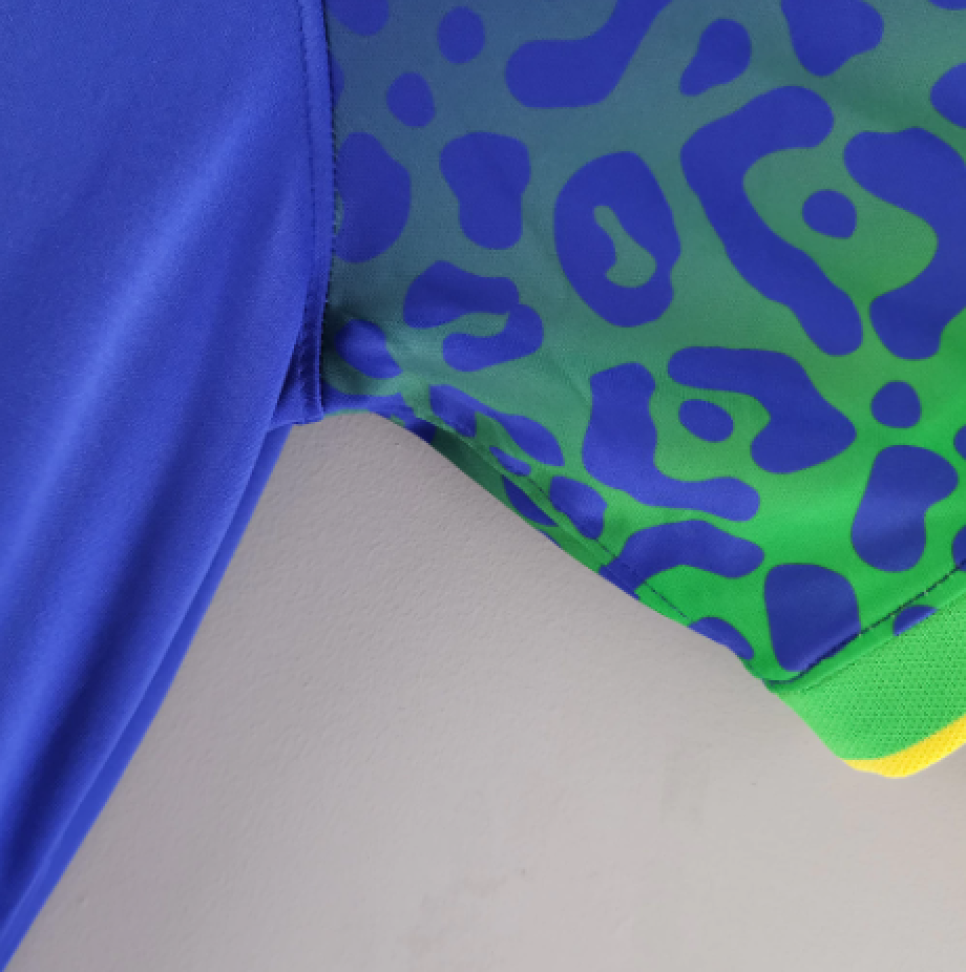 Camisa Nike - Brasil - 2022 - Azul - Copa do Mundo Catar 2022 - #4