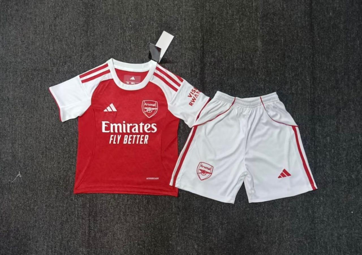 Conjunto Infantil Arsenal - Vermelha