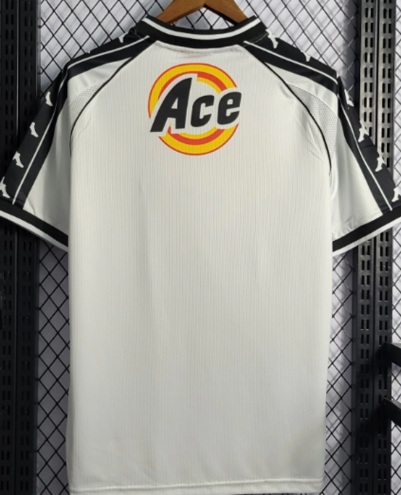 Camisa Vasco Retrô Kappa Masculina - Branco