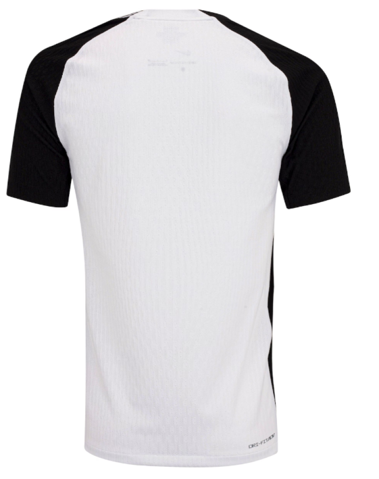 Camisa Corinthians I Jogador - Preto e Branco