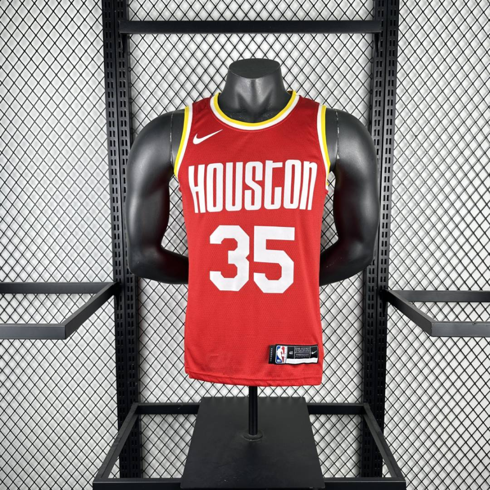Camisa NBA Houston Rockets 35 Kevin Durant - Vermelha
