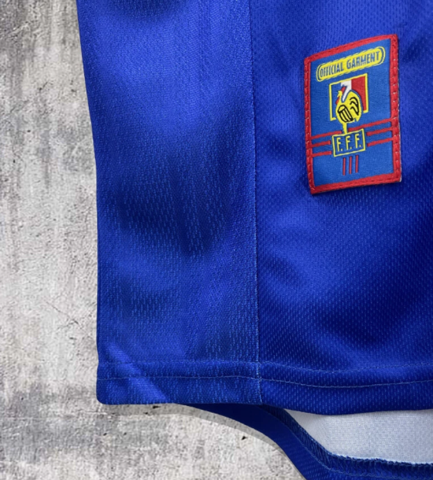 Camisa Retrô Zidane França 1998 - #5