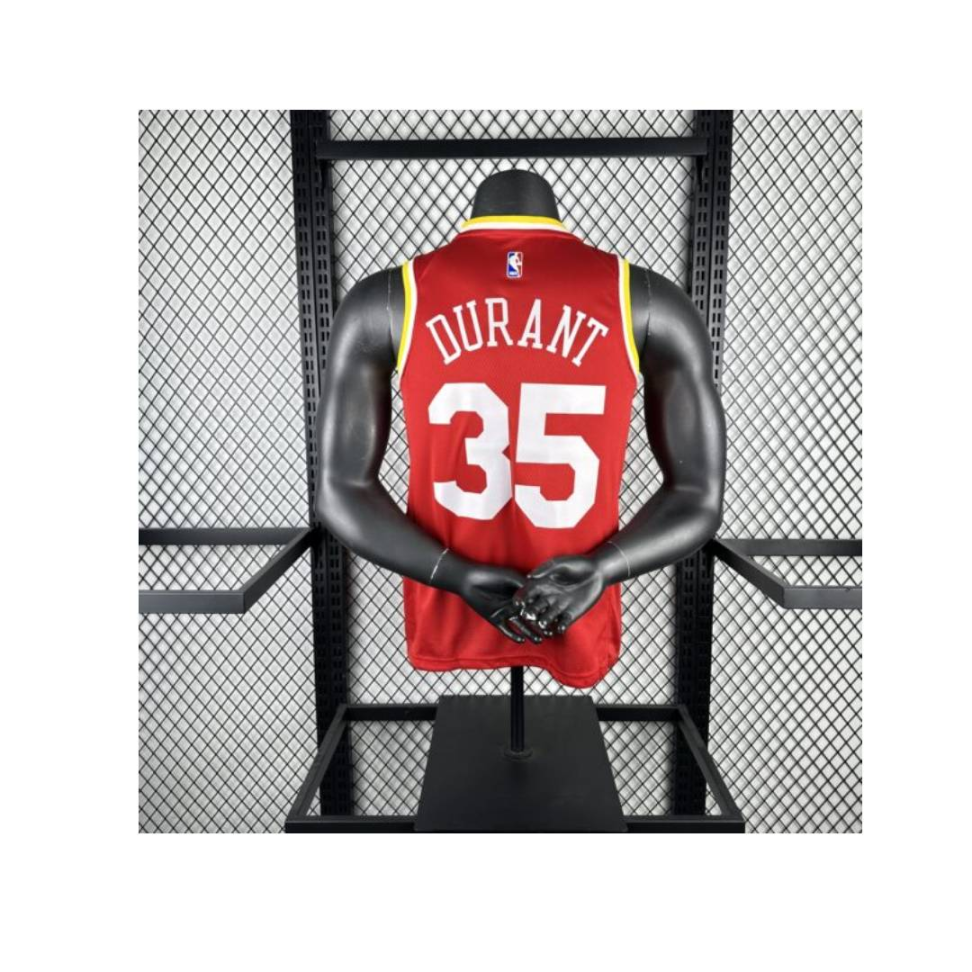 Camisa NBA Houston Rockets 35 Kevin Durant - Vermelha