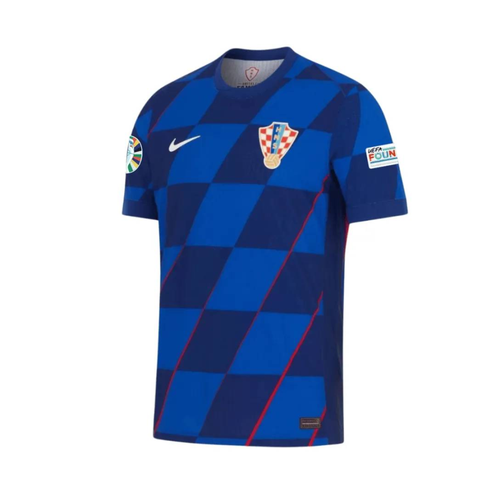 Camisa Croácia 24/25 Torcedor - Azul
