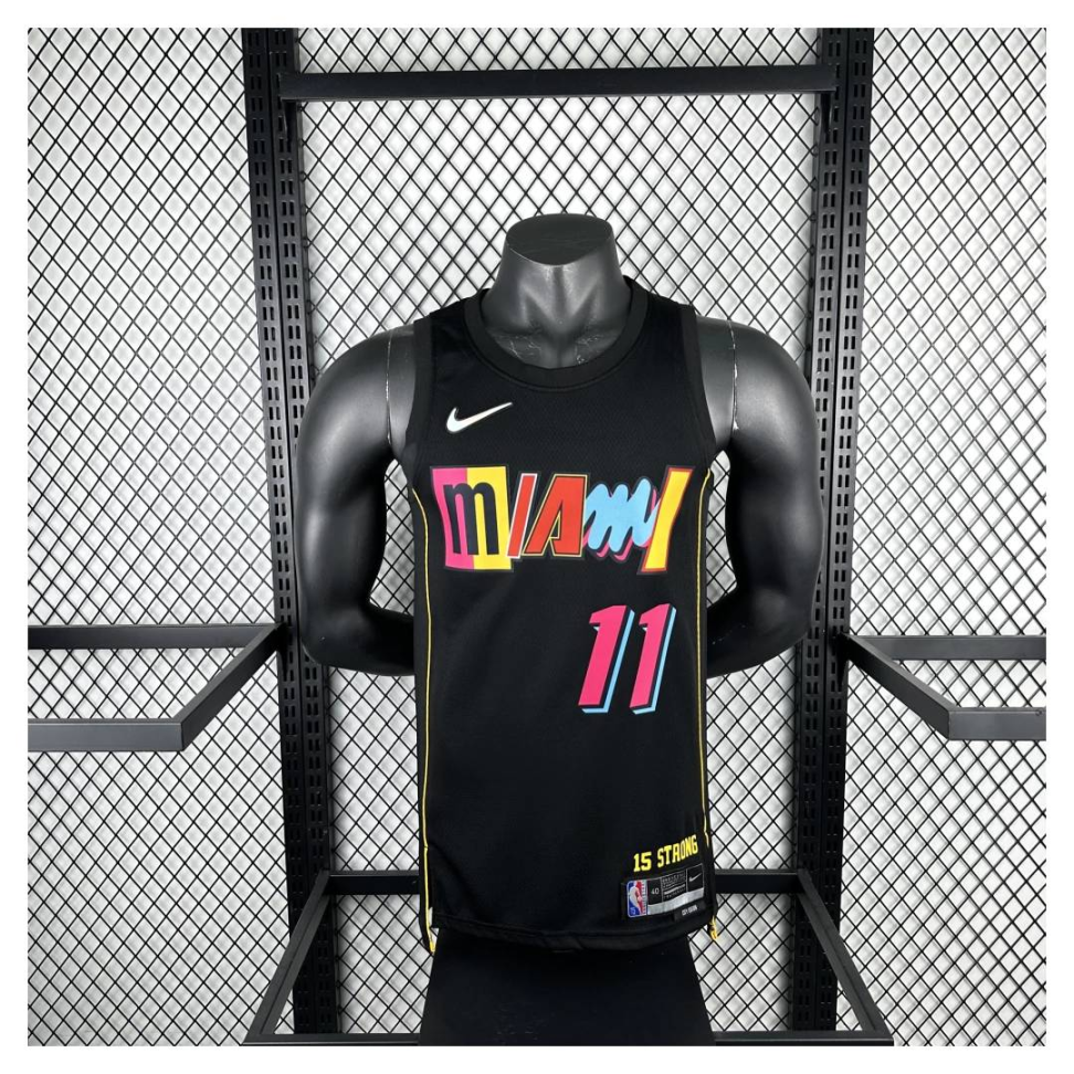 Camisa NBA Miami Heat 11 Jimmy Butler - Preta