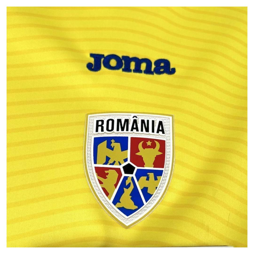 Camisa Romênia 25 Joma Torcedor - Amarela