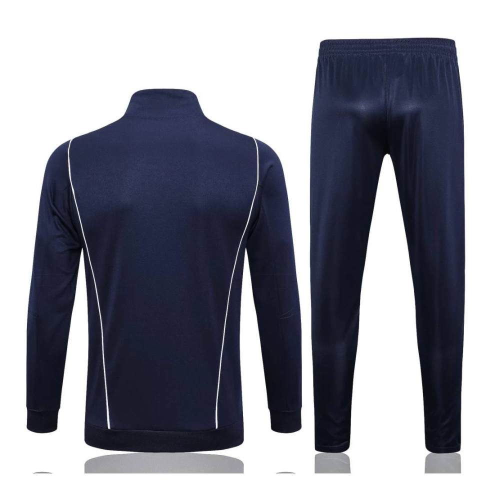 Conjunto Treino Agasalho Italia 23/24 - Azul Escuro