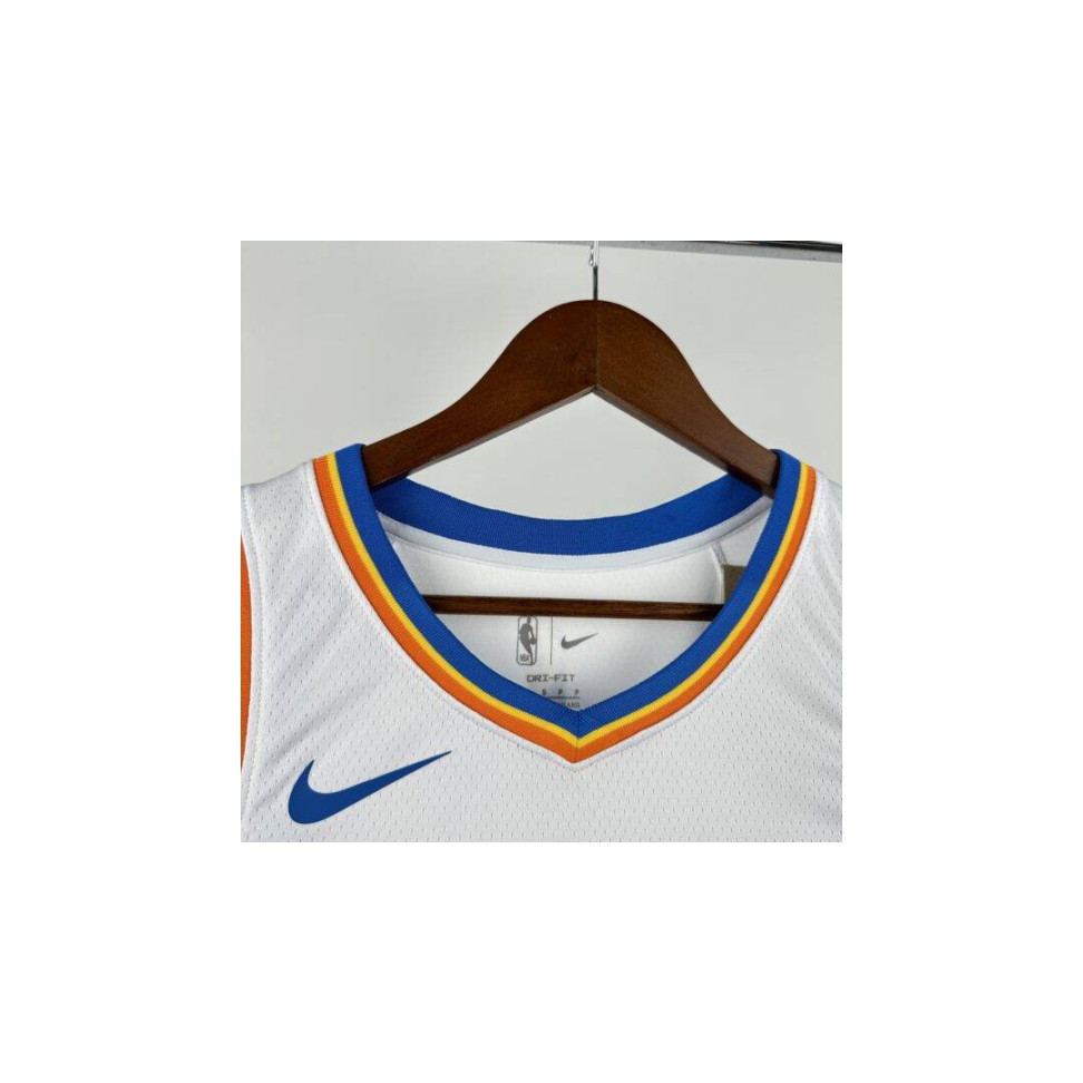 Camisa NBA Oklahoma City Thunder 8 Jalen Williams - Branca - #3