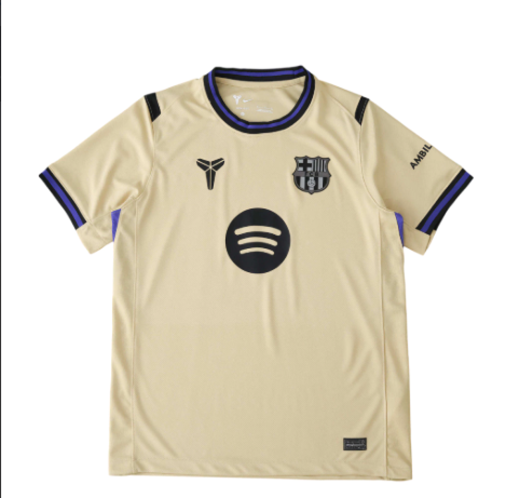 Camisa Barcelona Reserva 25/26 Torcedor - Bege