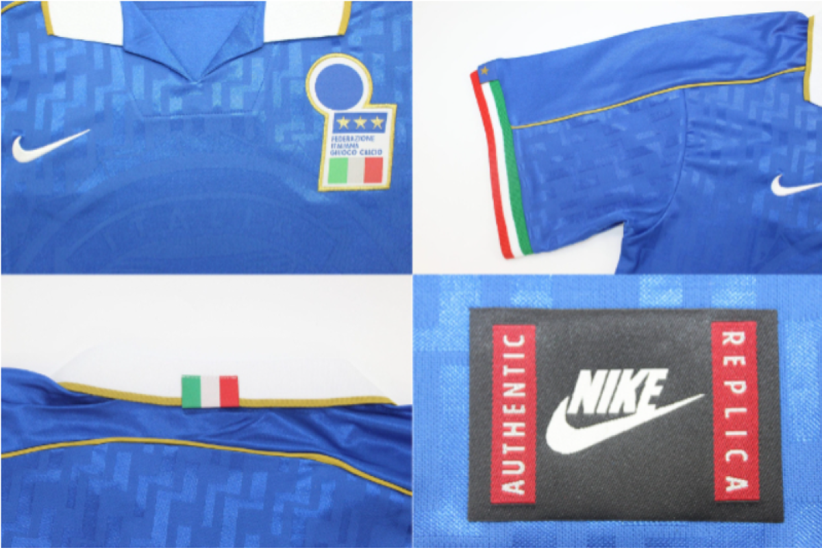 CAMISA RETRÔ ITÁLIA 1995 / 1996 - UNIFORME 1 - #3