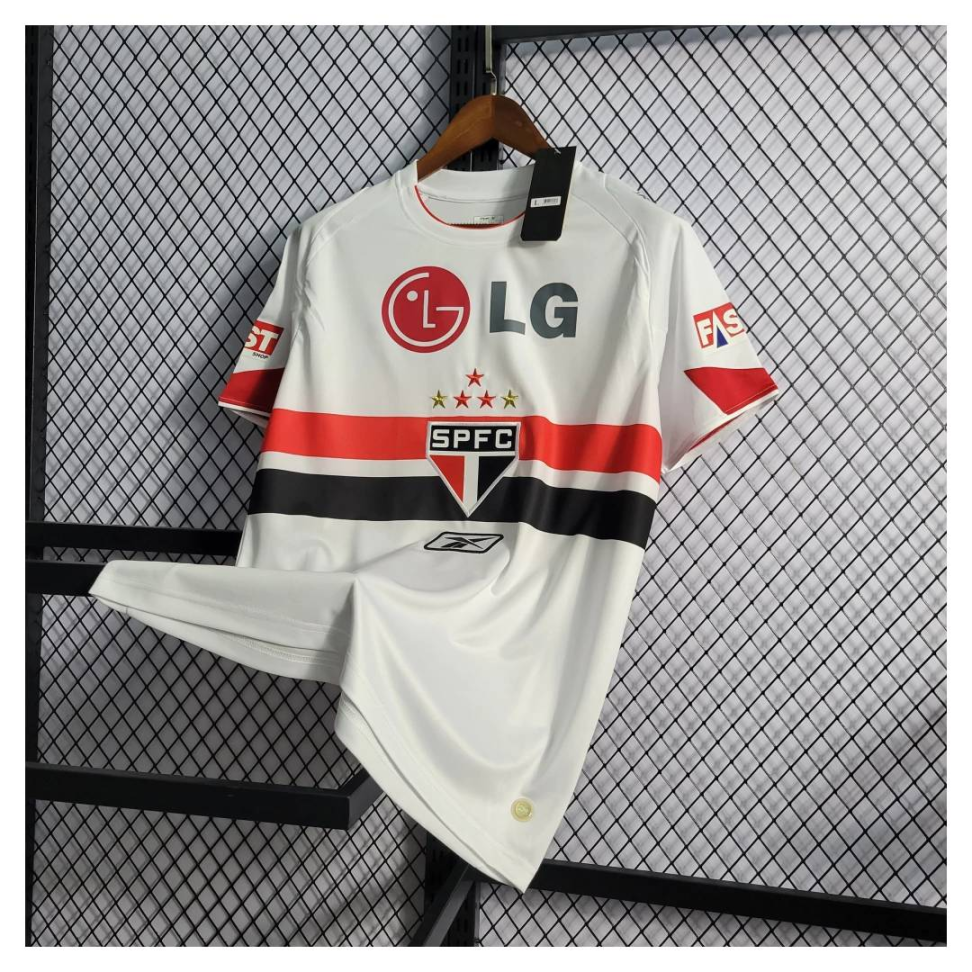 Camisa Retrô São Paulo LG 2006 - Branca