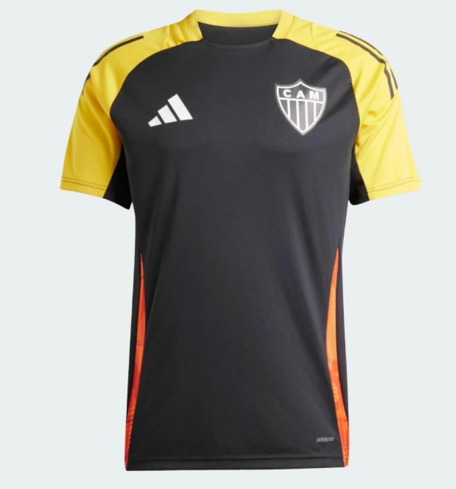 Camisa Atlético Mineiro Treino Tiro 24 Competition Adidas Masculina - Preto - #4