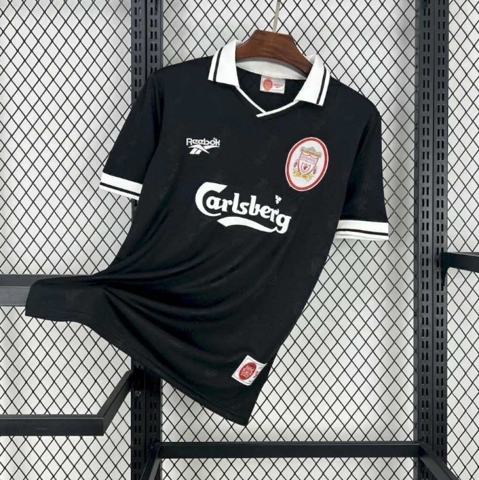 Camisa Retro Liverpool 96/97 - Preto