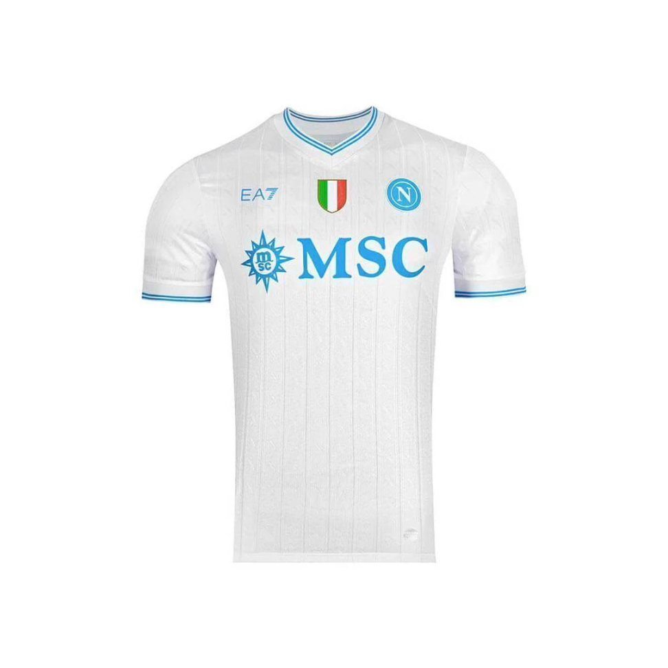 Camisa Napoli Away 25/26 Torcedor - Branco