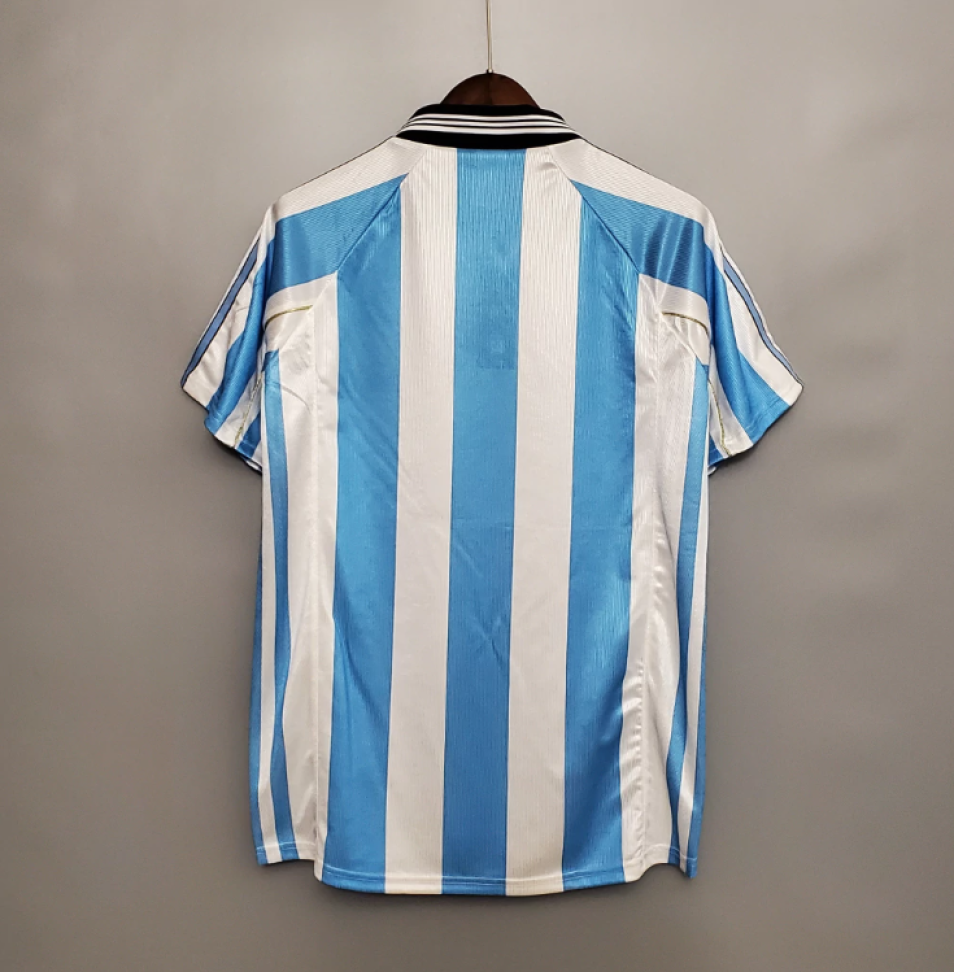 Camisa Retrô Argentina 1996 - Azul e Branco