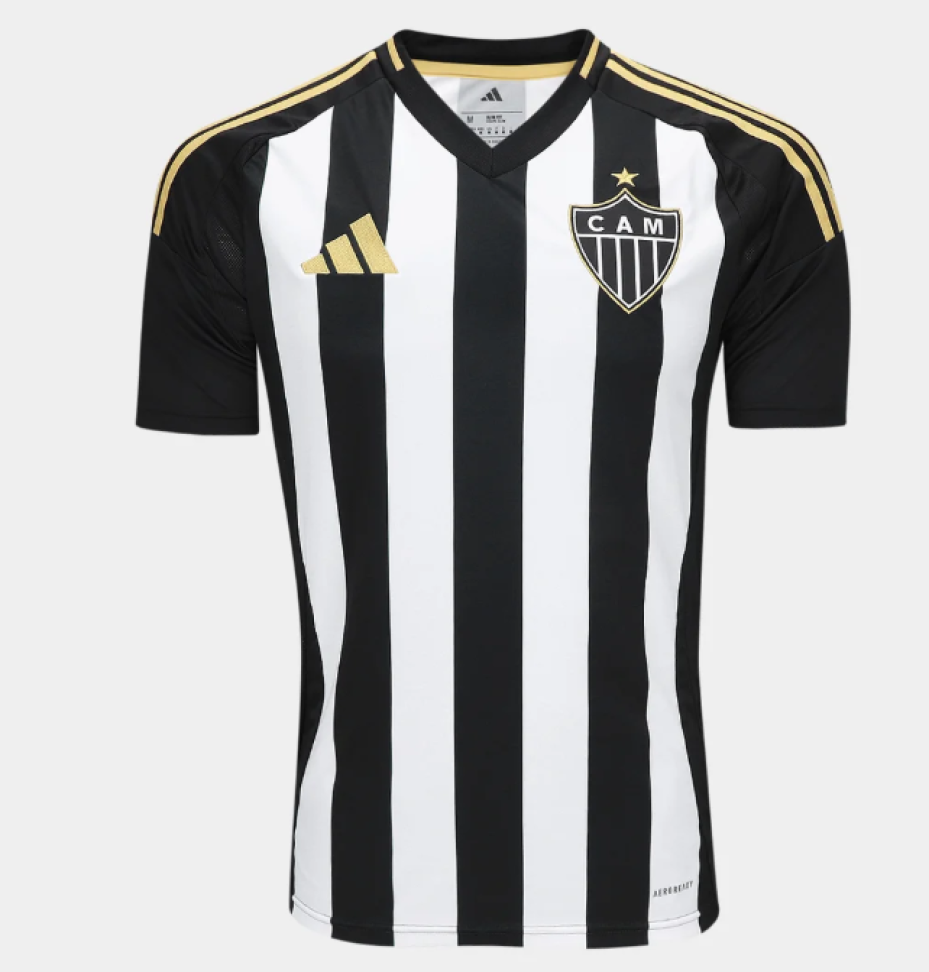 Camisa Atlético Mineiro 25/26 Torcedor - Preto