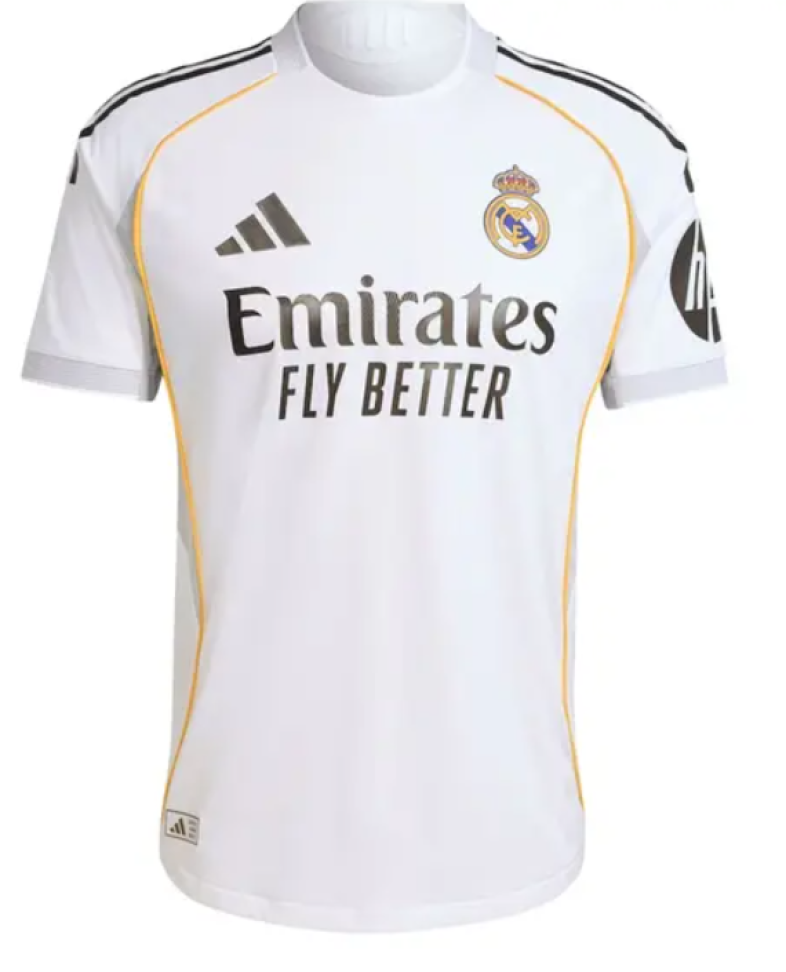Camisa Real Madrid 25/26 Torcedor - Branca