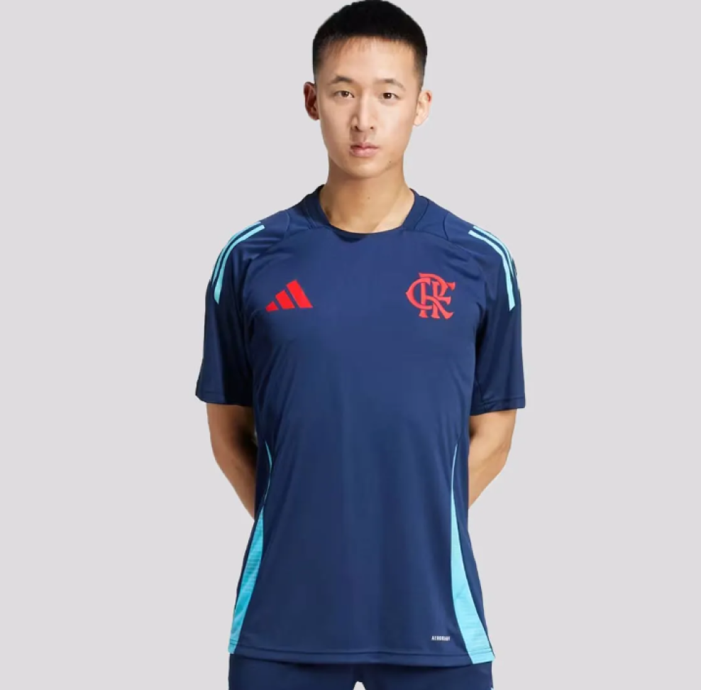 Camisa Flamengo Comissão 25 Torcedor - Azul