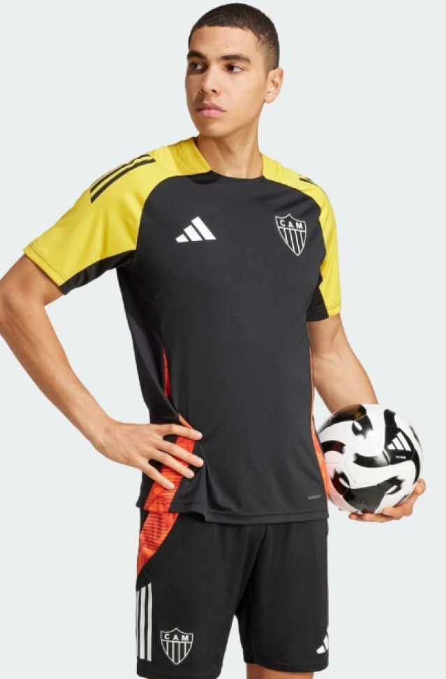 Camisa Atlético Mineiro Treino Tiro 24 Competition Adidas Masculina - Preto - #3