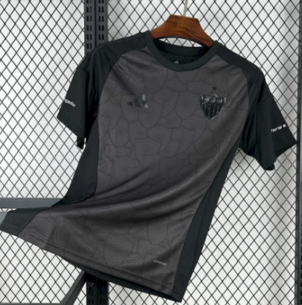 Camisa Atlético Mineiro 2025/26 Torcedor - All Black - #6