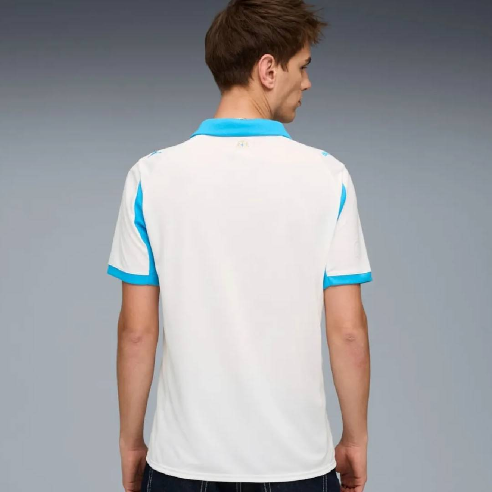 Camisa Olympique de Marseille 25 Torcedor - Branca - #4