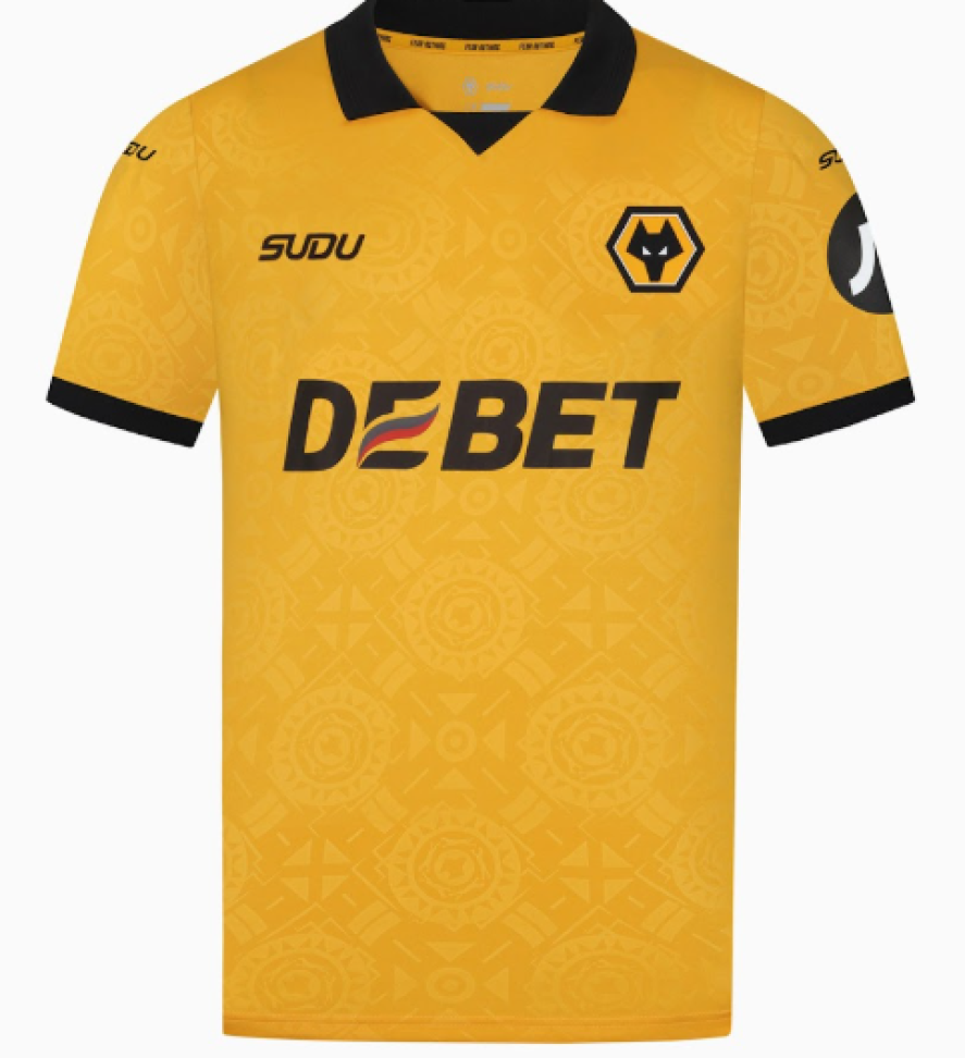 Camisa Wolverhampton 25/26 Torcedor - Amarela