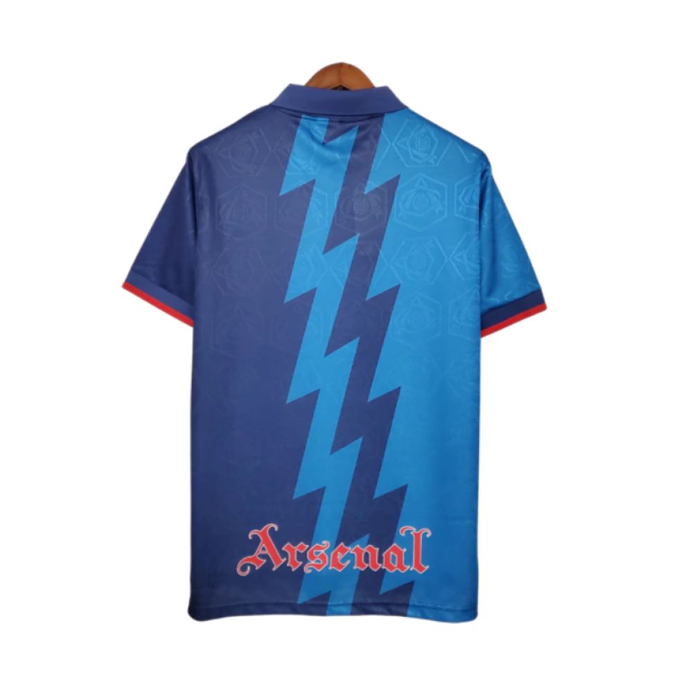 Camisa Retrô Arsenal 95/96 - Azul Marinho - #3