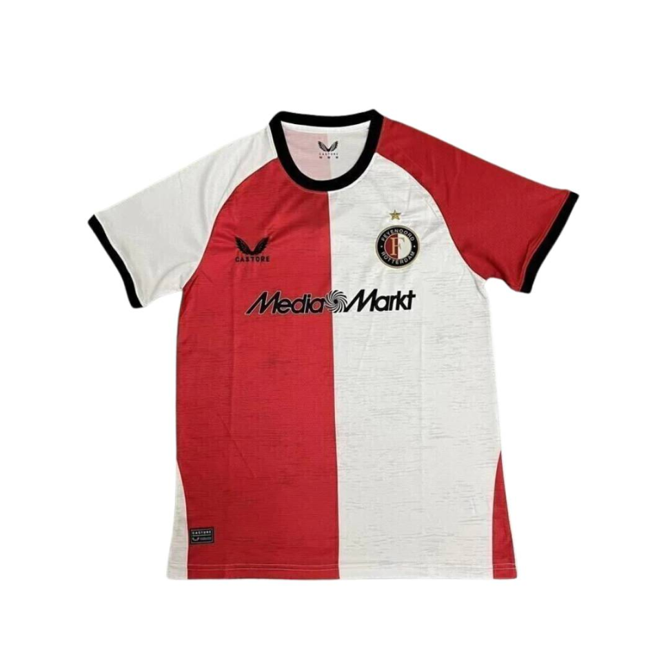 Camisa Feyenoord 24/25 Torcedor - Vermelho e Branco