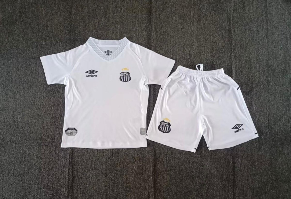 Conjunto Infantil Santos - Branco