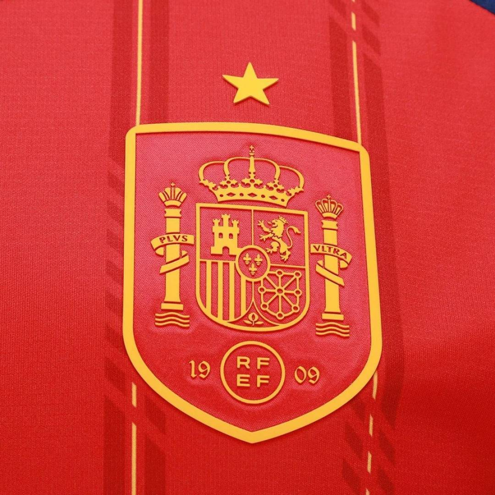 Camisa Espanha 2026 Copa do Mundo Jogador - Vermelha - #3